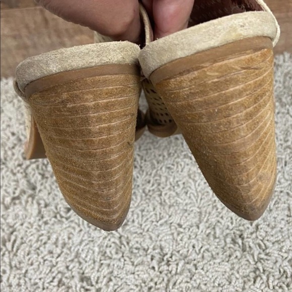 Jeffrey Campbell Favela Perforated Mules - Picture 6 of 9